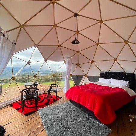 Glamping Hermoso Amanecer Guatavita Eksteriør billede