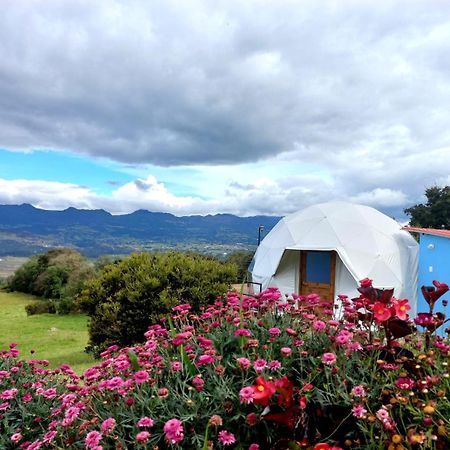 Glamping Hermoso Amanecer Guatavita Eksteriør billede
