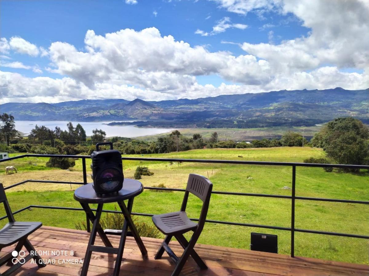 Glamping Hermoso Amanecer Guatavita Eksteriør billede