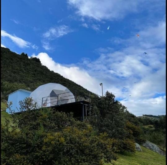 Glamping Hermoso Amanecer Guatavita Eksteriør billede