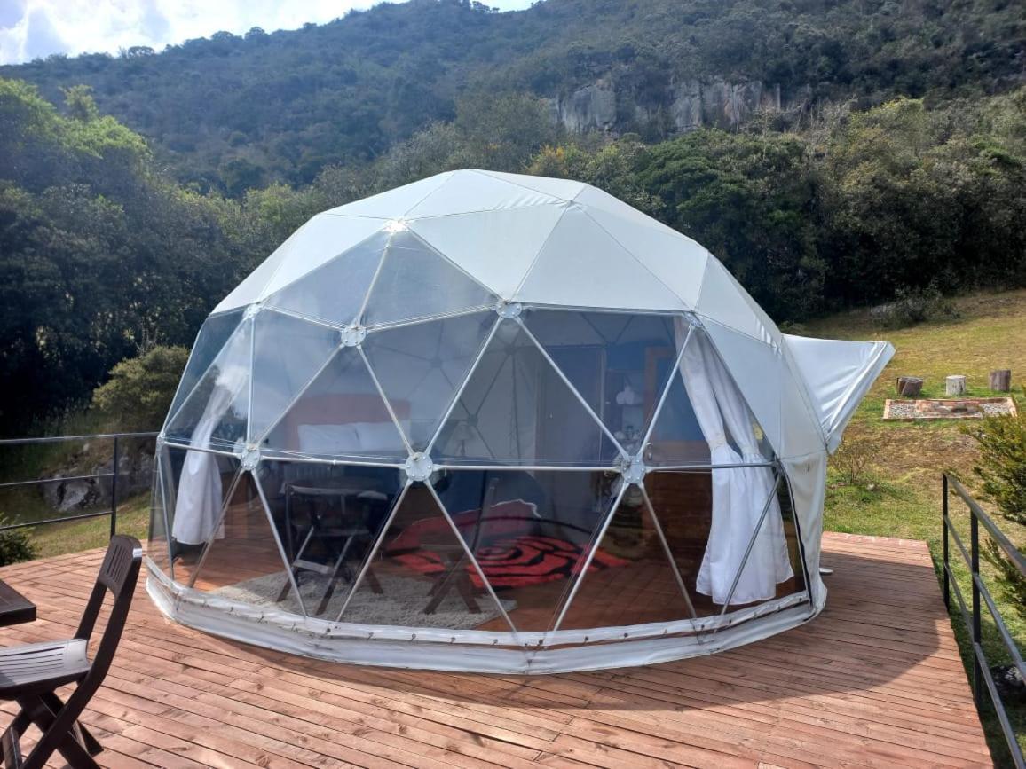 Glamping Hermoso Amanecer Guatavita Eksteriør billede